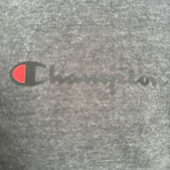 Champion Black Pullover Sweatshirt with Textured Fabric - Picture 2 of 5